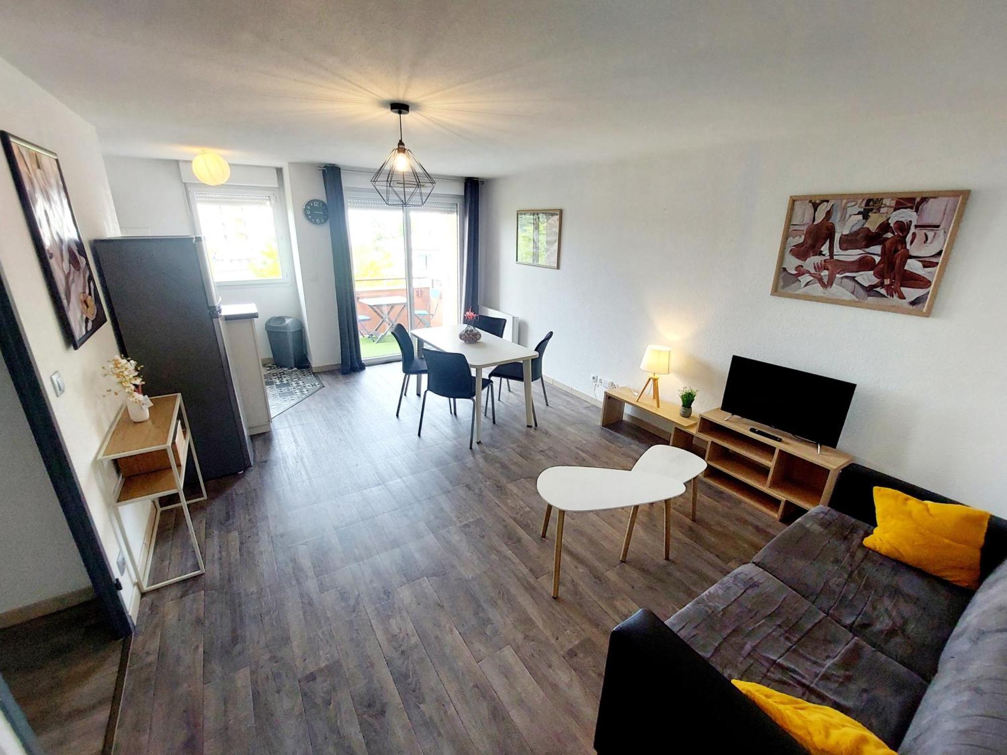 Апартаменти Le Montauriol - Logement Avec Terrasse - Piscine -Tennis - Place De Parking Privee Монтобан Екстер'єр фото