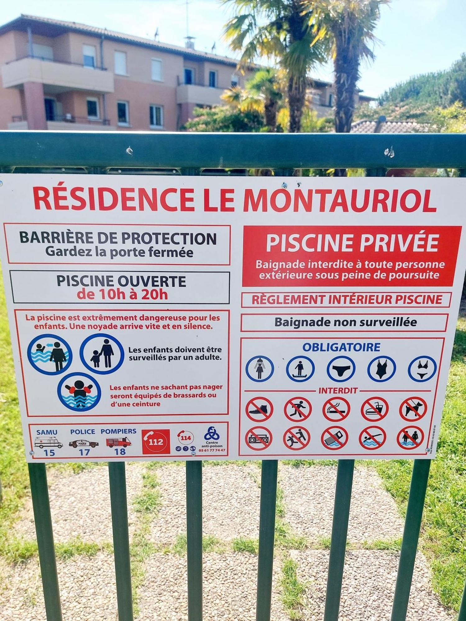 Апартаменти Le Montauriol - Logement Avec Terrasse - Piscine -Tennis - Place De Parking Privee Монтобан Екстер'єр фото