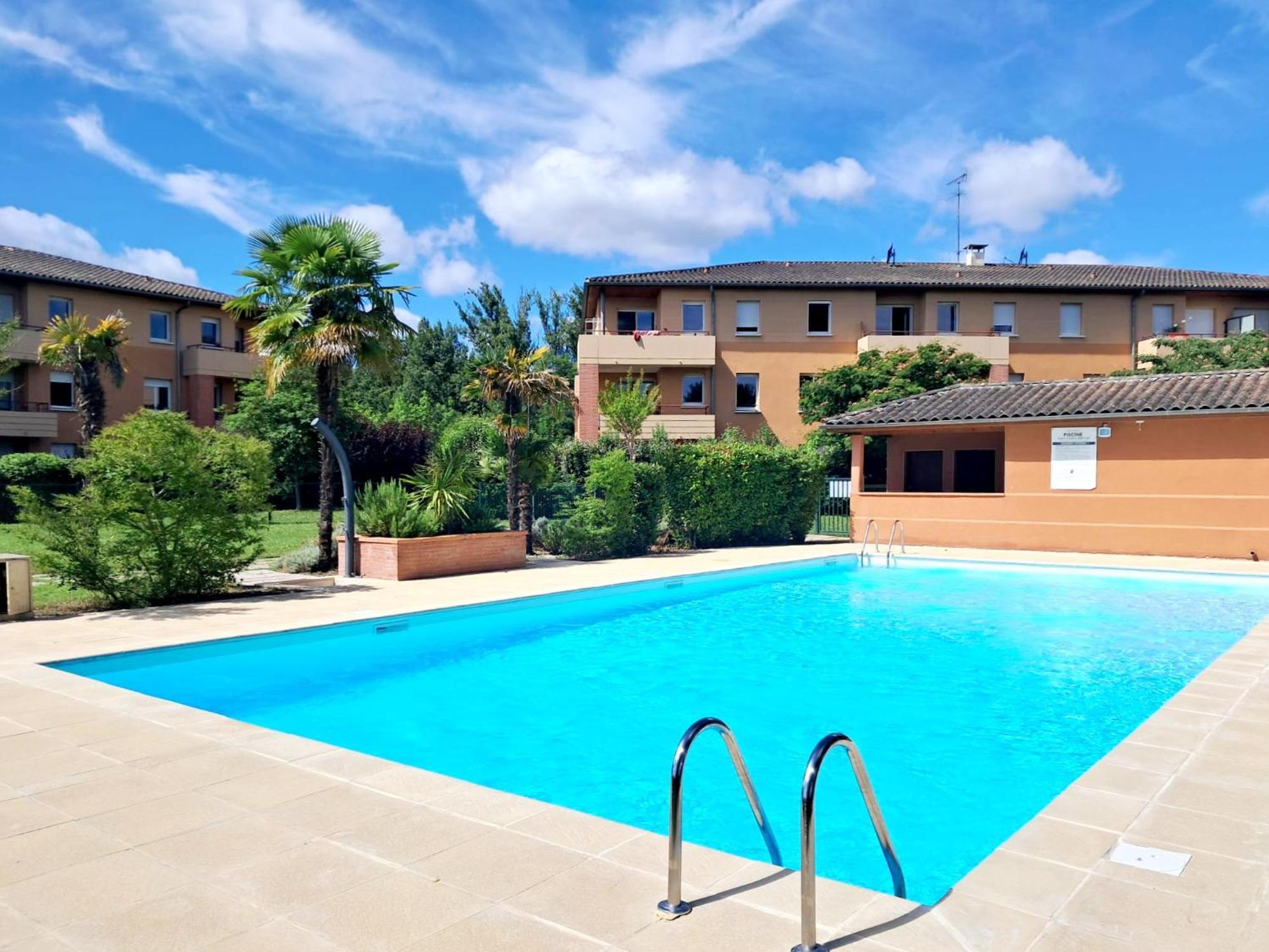 Апартаменти Le Montauriol - Logement Avec Terrasse - Piscine -Tennis - Place De Parking Privee Монтобан Екстер'єр фото